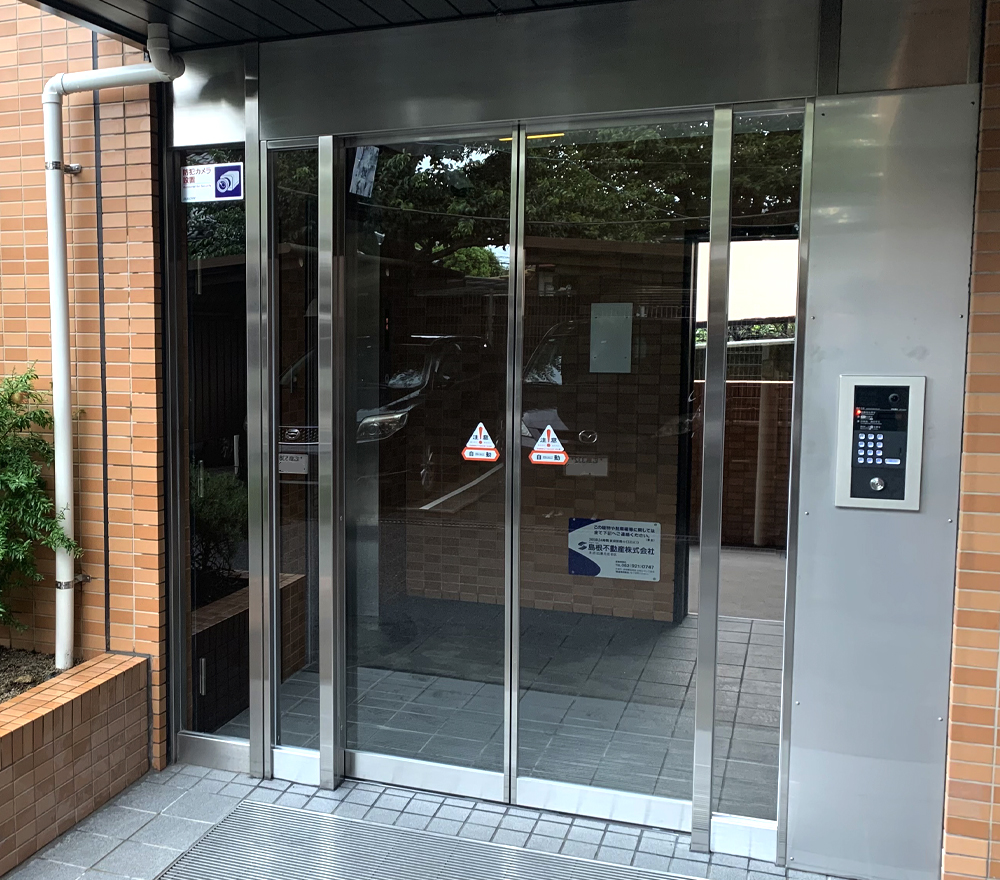 自動ドアの取付